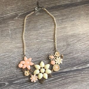 INC statement bib necklace